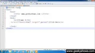 78. Target  self in HTML (Hindi)
