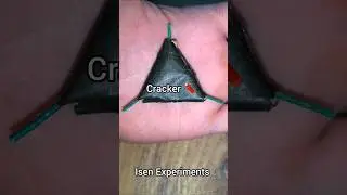 DIY 3X Triangle Cracker #experiment #firecrackers #fireworks #crackers #lifehack