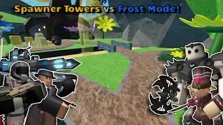 Frost Mode Triumph with Spawner Towers/Units Only! (squad)   |   Tower Defense Simulator [Roblox]