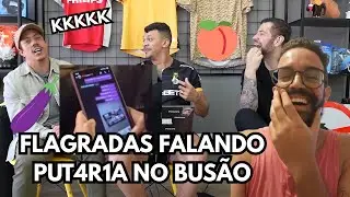 REAGINDO A PESSOAS FALANDO PUT4R1A NO BUS&Atilde;O - React Canal Canalha