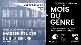 #MDG2024 - Présentation du master Études sur le genre