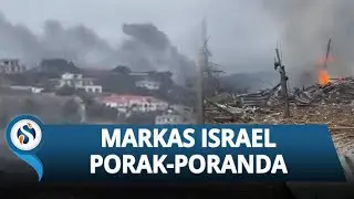 PORAK-PORANDA! Hizbullah Hancurkan Barak IDF Pakai Rudal Burkan