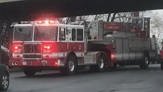 Reading Fire Department Engine 5, Ladder 1 & Car 6 Responding 3/2/19