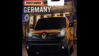 マッチボックス　ジャーマニー　ルノー カングーMATCHBOX　GERMANY 　RENAULT KANGOO