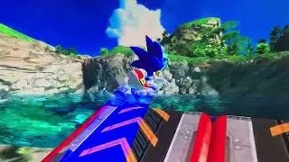 Some how I got out of bounds in JJ5 Sonic Unleashed 