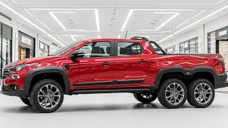 Nova Fiat Strada 6x6 2026 Revelada no Brasil | Pre&ccedil;o, Design e Tecnologia Surpreendentes