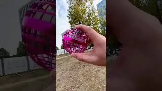 Amazing Flying Ball Test! It Flies Back Like a Boomerang!#shorts #FlyingBall#UFOBall