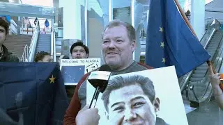 Grandson of Alaska flag designer visits state for first time