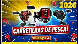 ✨ Melhores Carretilhas Perfil Baixo | A N&ordm;1 Vai te Surpreender! 🐟✨