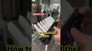 #gienicos #lipstickdemolding #how to do the lipstick production #lipstick  making , perfect demold