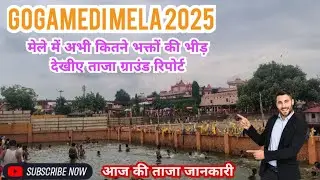 Gogamedi Mela 2025 भक्तों की भारी भीड़ पहुंच रही है गोगामेड़ी मेले में आज कि ताजा जानकारी #gogamedi 