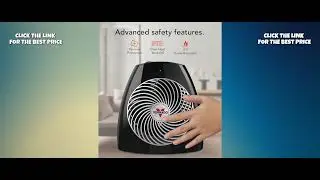Vornado MVH 2025 Space Heater | 3 Heat Settings, Adjustable Thermostat & Whole Room Heating