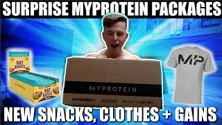 SURPRISE MYPROTEIN PACKAGES - NEW RELEASES
