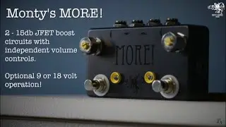 Monty's Guitars MORE! Pedal