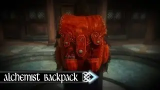 Alchemist Backpack | The Elder Scrolls V: Skyrim - Armor Mod