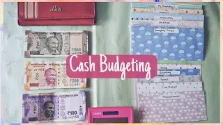 Cash Stuffing 💸💵/ Budgeting in India // save money 💰// himanishah