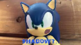Pixelated Sonic And Shadow