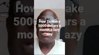 How To Make 5000 dollars a month online,a while doing nothing. #makemoneyonline #onlinejobs