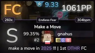 9.3⭐gnahus | Icon For Hire - Make a Move (Speed Up Ver.) [Endless Fear]+HDDTHR 99.35% FC #2 | 1061pp