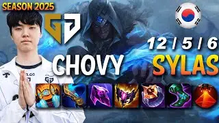 GEN Chovy SYLAS vs PANTHEON Mid - Patch 15.2 KR Ranked | lolrec