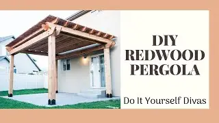 DIY Pergola Timelapse - Link To Build Instructions