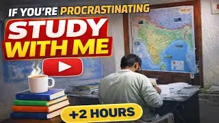 STUDY WITH ME 📚 Build Discipline  | 2 Hours Deep Focus | No Distractions