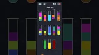 Water Sport Puzzle Game Hacks! WaterSort Level 361-367 Solution 2023 #RKGames #subscribe #shorts