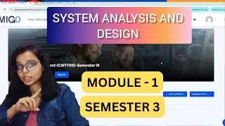 Module-1 Answer Key 🔥| System Analysis And Design | Amity online MBA Sem3