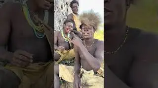 Hadzabe Tribe bushmen say New York City for the first time ever 😅😅