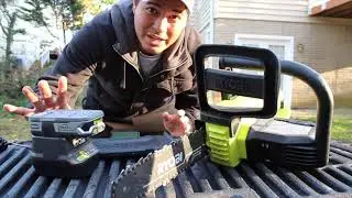 Ryobi ONE+ Lithium+ 10 inch Cordless Chainsaw Model P546A