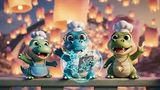 🌈 THE ICE CREAM CROCODILE’S RAINBOW RESCUE!