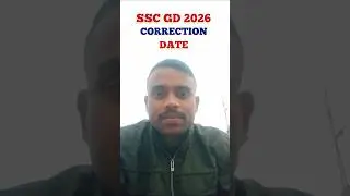 ssc gd bharti 2026 correction date !! ssc gd form apply time mistake !! #shorts#viral#video#sscgd