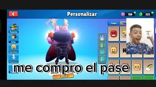 me compro el pase en stumble guys y nos&eacute; escucha mi bos nooooo
