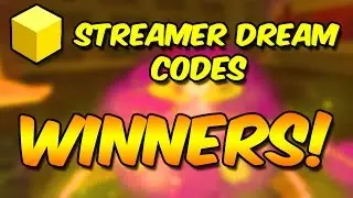 20 Streamer Dream Codes WINNERS!!