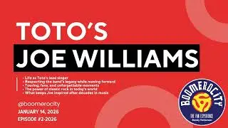 Joe Williams on Toto's Past, Present & What Keeps the Music Alive