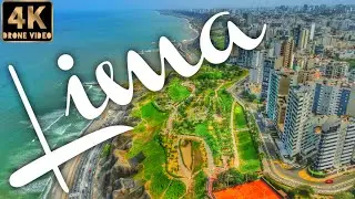 Lima, Per&uacute; 4K Drone