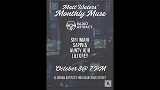 Matt Waters&rsquo; Monthly Muse /// Live at Radio Artifact