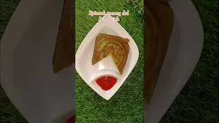 Without Bread Palak Moong Dal Sandwich Recipe #recipe #shorts #youtubeshorts #food