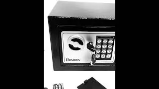 Unboxing review safety deposit box from amazon.