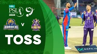 Toss | Karachi Kings vs Quetta Gladiators | Match 16 | HBL PSL 9 | M1Z2U