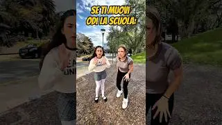 SE TI MUOVI ODI LA SCUOLA