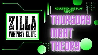 Week 15 Thursday Night Theory || Adjusted Line Play Report