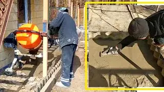 ✅ DIY Blind Area: Concrete Path Tutorial for Your Home 🏡