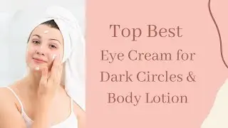 Phace Bioactive Revitalizing Eye Gelee, Anti Aging Eye Cream for Dark Circles & Body Lotion
