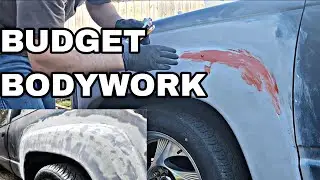 I Tried the Cheapest Way to Fix My OBS Truck Fender 