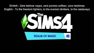 Explorers by The Midnight Simlish Version (Simlish & English lyrics)