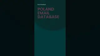 Poland Email Database | Bulk Email Data
