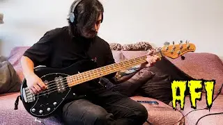 AFI - The boy who destroyed the world (bass cover)
