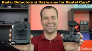 Rental Car Radar Detector and Dashcam