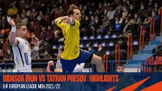 Bidasoa Irun vs TATRAN Presov | Highlights | Round 7 | EHF European League Men 2021/22